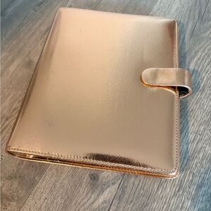 filoFAX Metallic Gold A5 Notebook